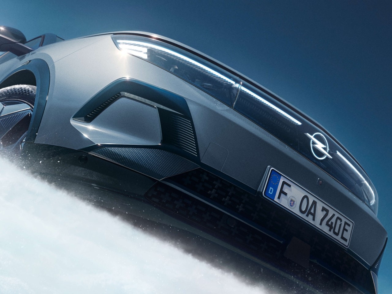 Opel Grandland AWD, передній бампер