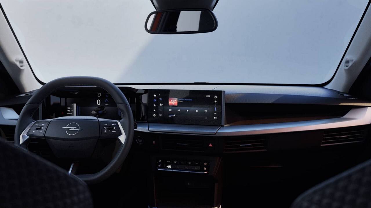 Кросовер Opel Frontera, передня панель