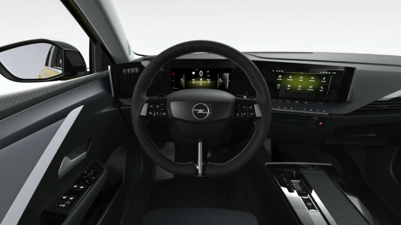 Opel, Astra, хетчбек, передня панель, Pure Panel